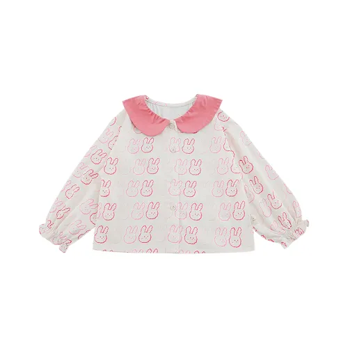 YOEHYAUL Рубашка Розовая для детей 3-7 лет