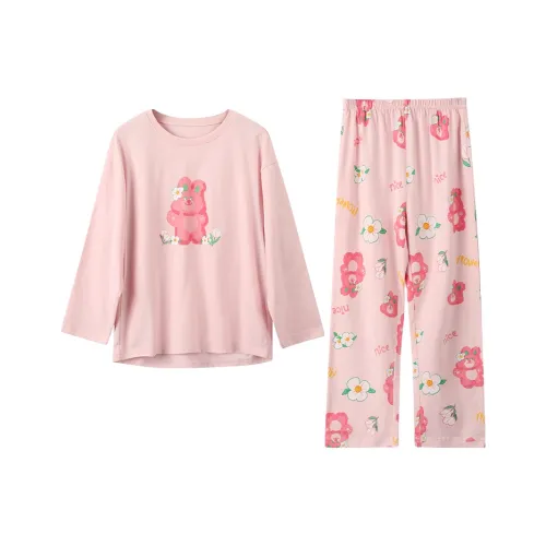 Red Bean Домашняя одежда Полный комплект для подростков