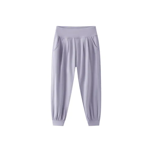 Swift Повседневные брюки для детей серый виноградный фиолетовый