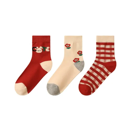 Red Bean Kids Носки 3 упаковки Комбо Малыш