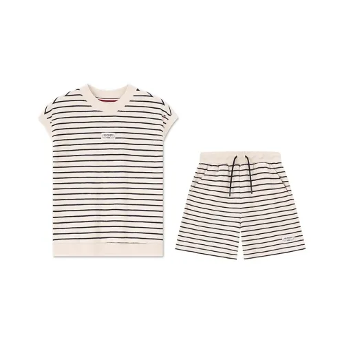 Tommy Hilfiger Повседневная спортивная одежда Белый черный для детей 3-7 лет