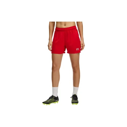 Under Armour Challenger Спортивные шорты Женские Red