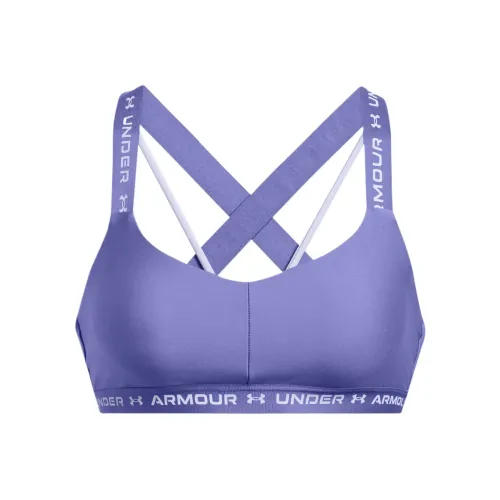 Under Armour Crossback Low Спортивное белье Женское Фиолетовое