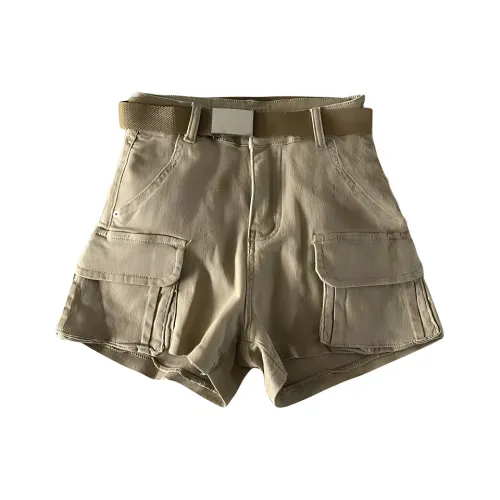 IQC Хаки Женские Шорты Карго