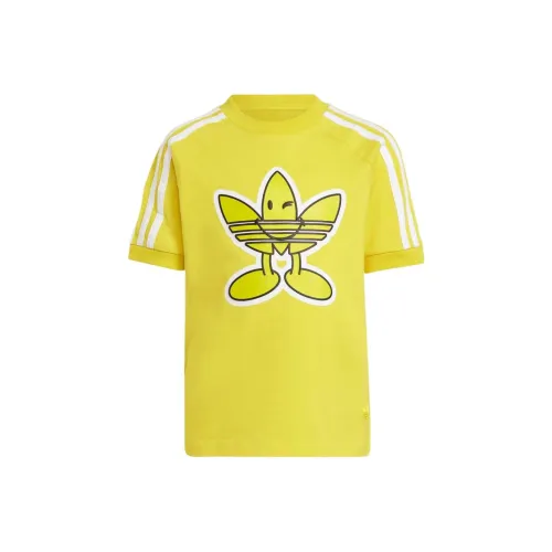 Adidas Originals T-Shirt Желтый для детей 3-7 лет