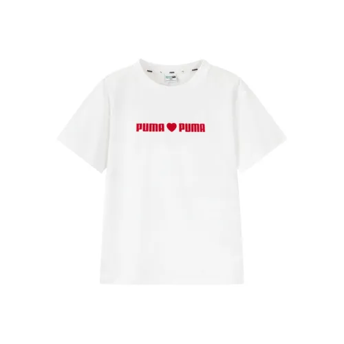 PUMA Sportstyle Series Натуральный белый 10101 Kids T Рубашки
