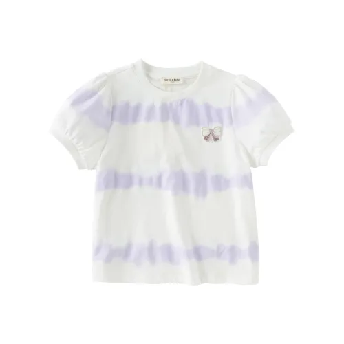 DAVE BELLA T-рубашка Белая с основанием с принтом для детей 3-7 лет