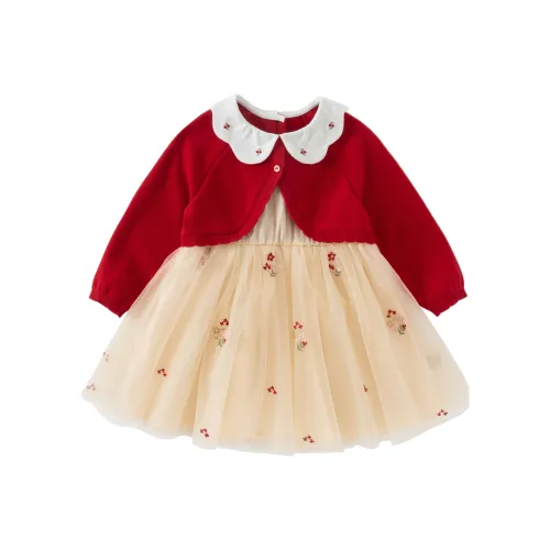 DAVE BELLA Платье Красное для детей 3-7 лет