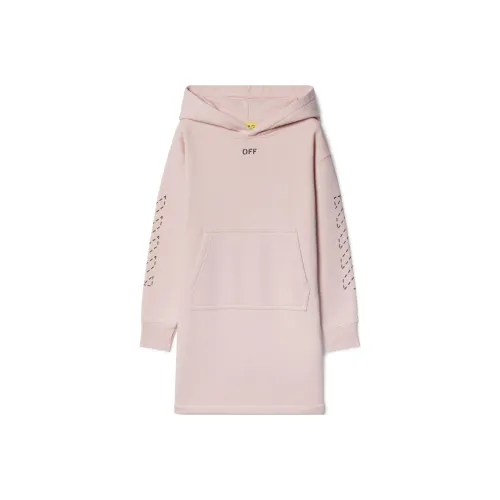 OFF Белый Розовый KIDS Платья