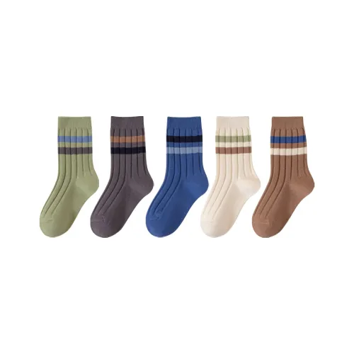 Yoko Show Носки Crew 5 пар смешанные цвета детские