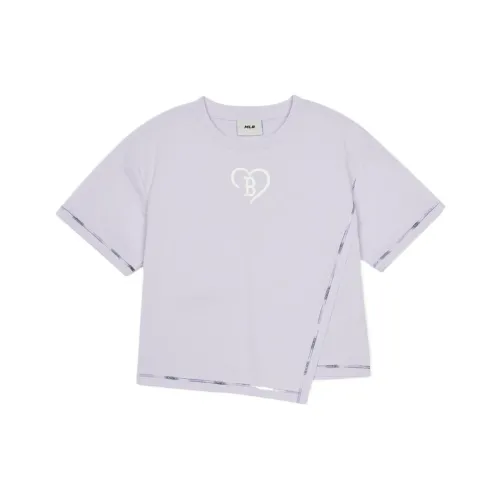 MLB KIDS Бостон Красный So T Рубашка FW24 Лаванда Children Возраст 3-7 лет