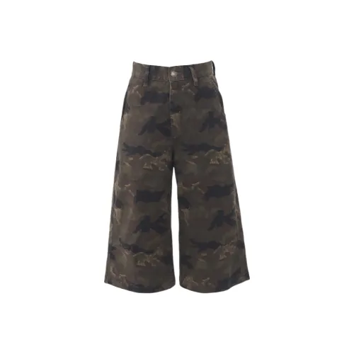 ZXZA Камуфляж Женские Джинсовые Шорты