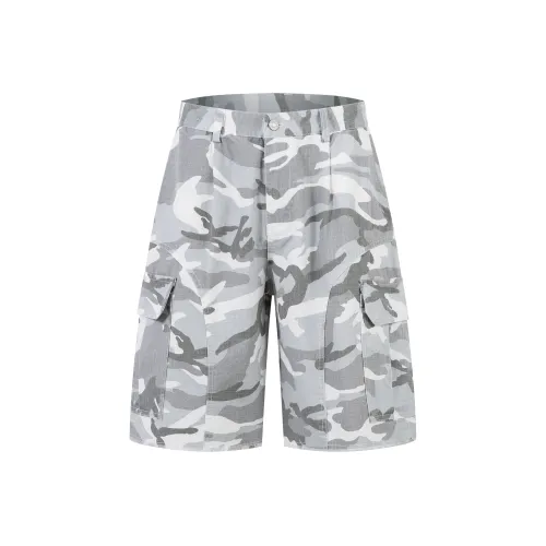 GM Серый камуфляж Женские шорты карго