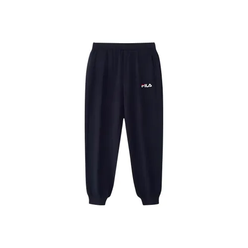 FILA KIDS Вязаные тренировочные штаны Легенда Синий