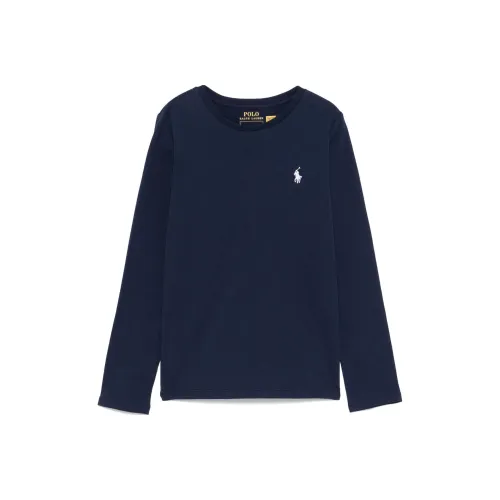 Polo Ralph Lauren T-Рубашка FW24 Морской Синий Детская