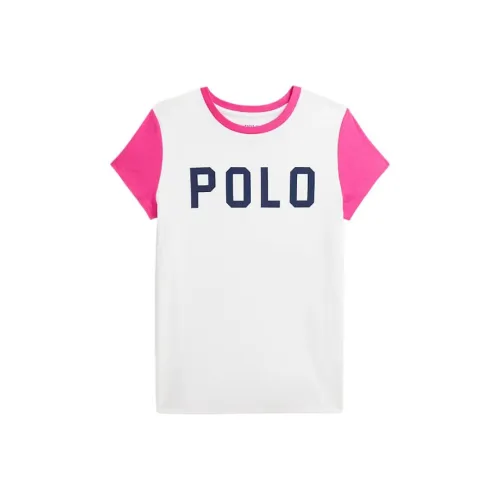 Polo Ralph Lauren T-рубашка Belmont розовая детская