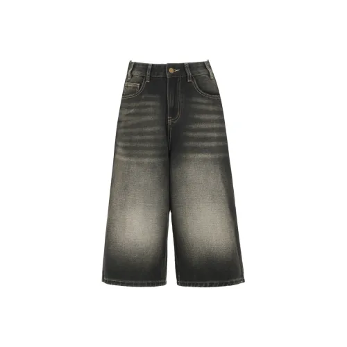 MJB Джинсовые шорты Женские Черный Серый