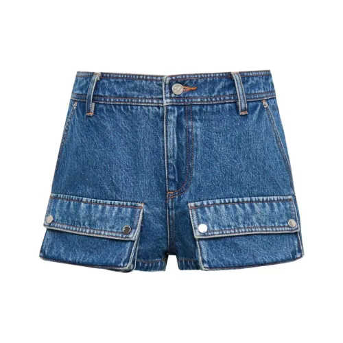 Lost In Echo Джинсовые шорты Женские Джинсовый синий