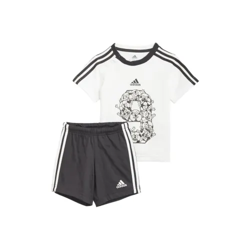 Adidas Kids Комплекты Белый Розово-красный Розово-красный Белый Для младенцев и малышей