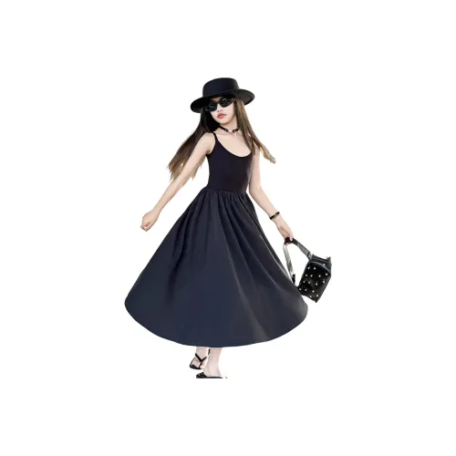 URBANSHOW Детское платье для подростков черное