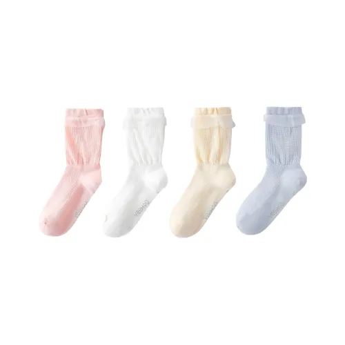 YeeHoO KIDS Носки 4 пачки смешанного цвета для детей