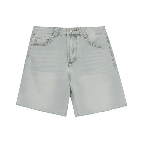 XINBANGBANG Джинсовые шорты Женские Светло-зеленые