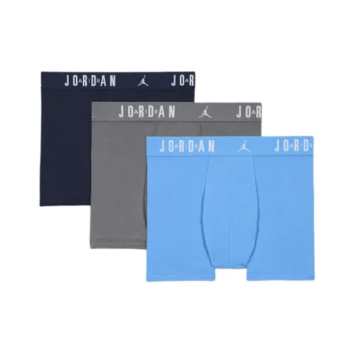 Джордан Трусы 3 упаковки Темно-синий + Серый + Небесно-синий Детские