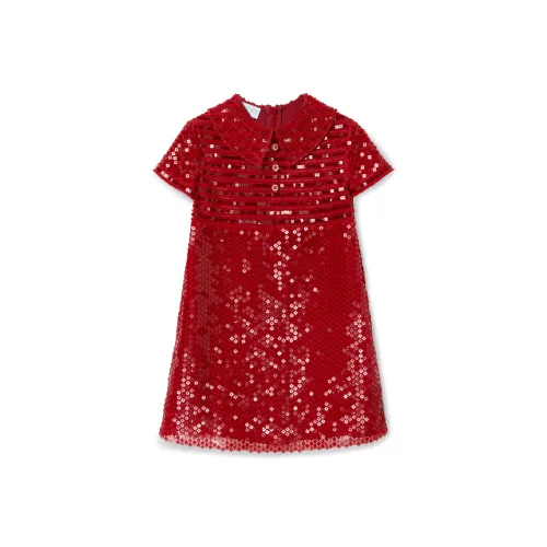 Gucci красные женские платья