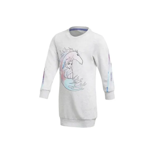 Adidas Платье Серый Children Возраст 3-7 лет