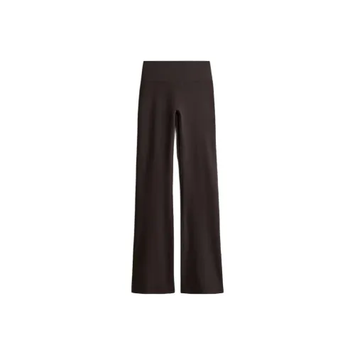 H&M Темно-кофейные Женские Спортивные Брюки