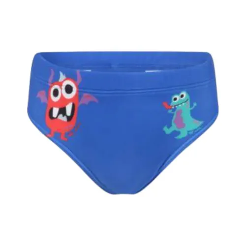 Off Белый Детский Купальник Синий Детский