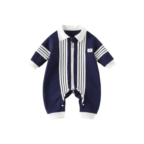 XiaoJinBu Комбинезон Темно-синий для младенцев и малышей