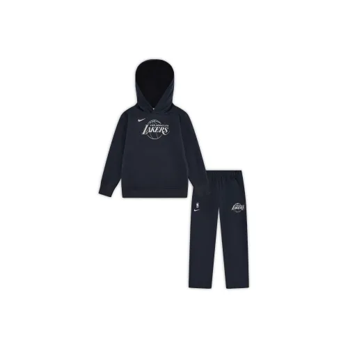 Nike x NBA Повседневная спортивная одежда Los Angeles Lakers CLIB Флис Черный Дети Возраст 3-7 лет