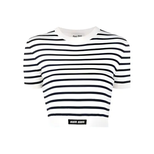 MIU MIU Многоцветные Женские Короткие Топы