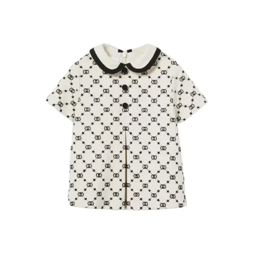 GUCCI Черное/Белое Детские Платья