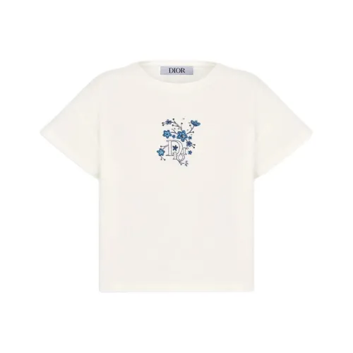 DIOR Сливочный Kids T Рубашки