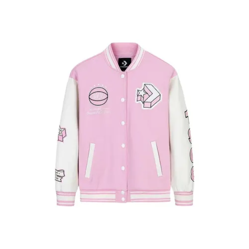 Конверс Бейсбольная куртка All Star Персиково-розовый Детский