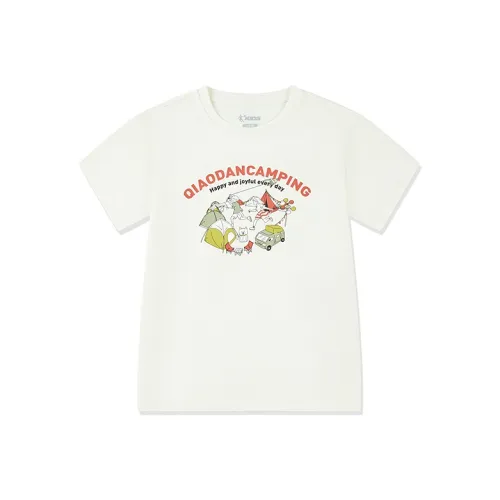 QIAODAN Навес Белый Унисекс T Рубашки