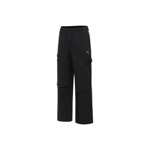 PUMA Черные Женские Повседневные Брюки