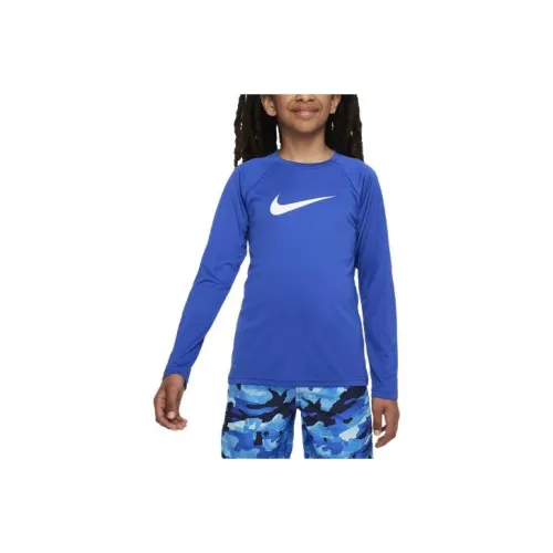 Nike Плавание Детский Купальник Синий Детский