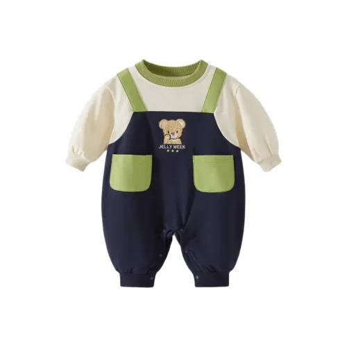 JELLYBABY Комбинезон Королевский Синий Новорожденный и Малыш