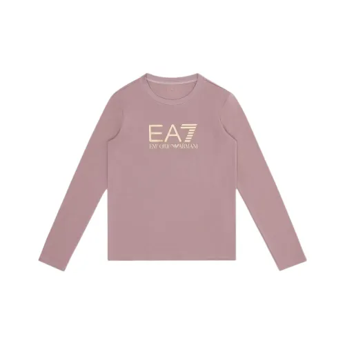 EMPORIO ARMANI T-рубашка Розовая Детская