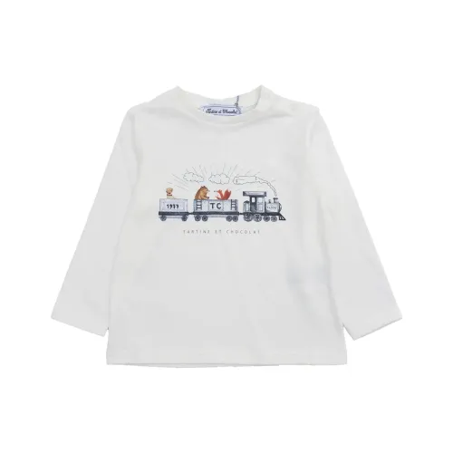 Tartine Et Chocolat Белые Kids T Рубашки