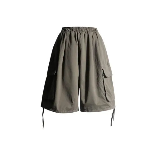 OROI Карго шорты женские армейский зеленый