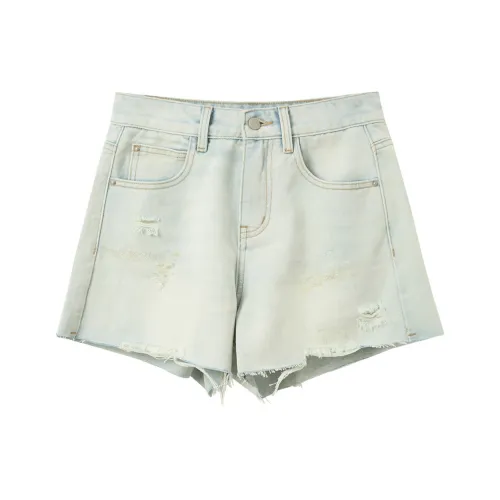 3COLOUR Джинсовые шорты Женские Glacier Blue