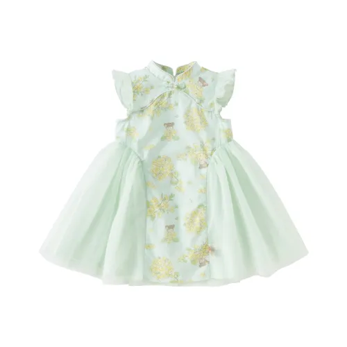 DAVE BELLA Платье с цветочным принтом для детей 3-7 лет
