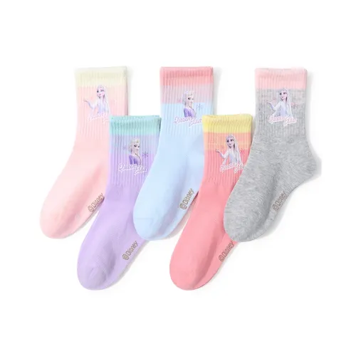 Disney носки 5 пар смешанные цвета для детей 3-7 лет