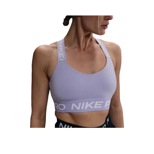 nike ProDri Спортивное белье для тренировок Женское Светло-фиолетовый Лед Белый 533