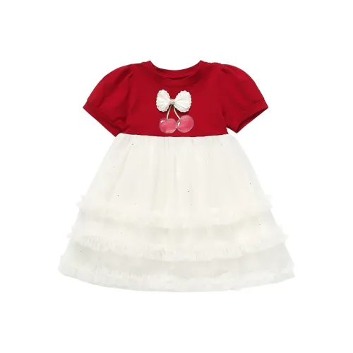 Beerus Платье Красное для детей 3-7 лет