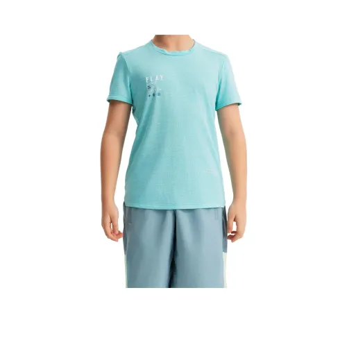 DECATHLON Бирюзовые Детские T-рубашки
